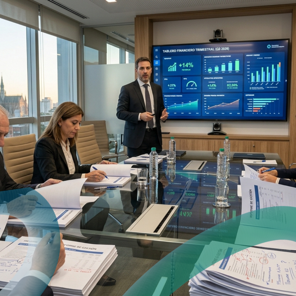 El directorio no desconfía de tus números. Desconfía de que pasaron por 4 manos y 3 Excels antes de llegar a la sala.